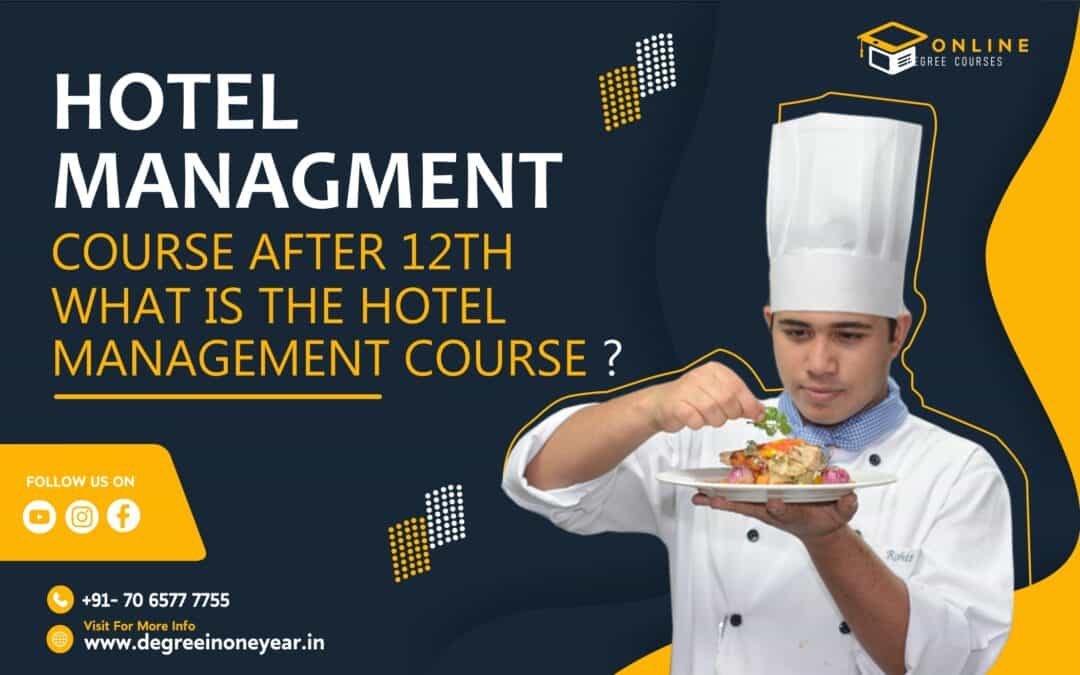 Courses for Hotel Management After 12th Cover Image